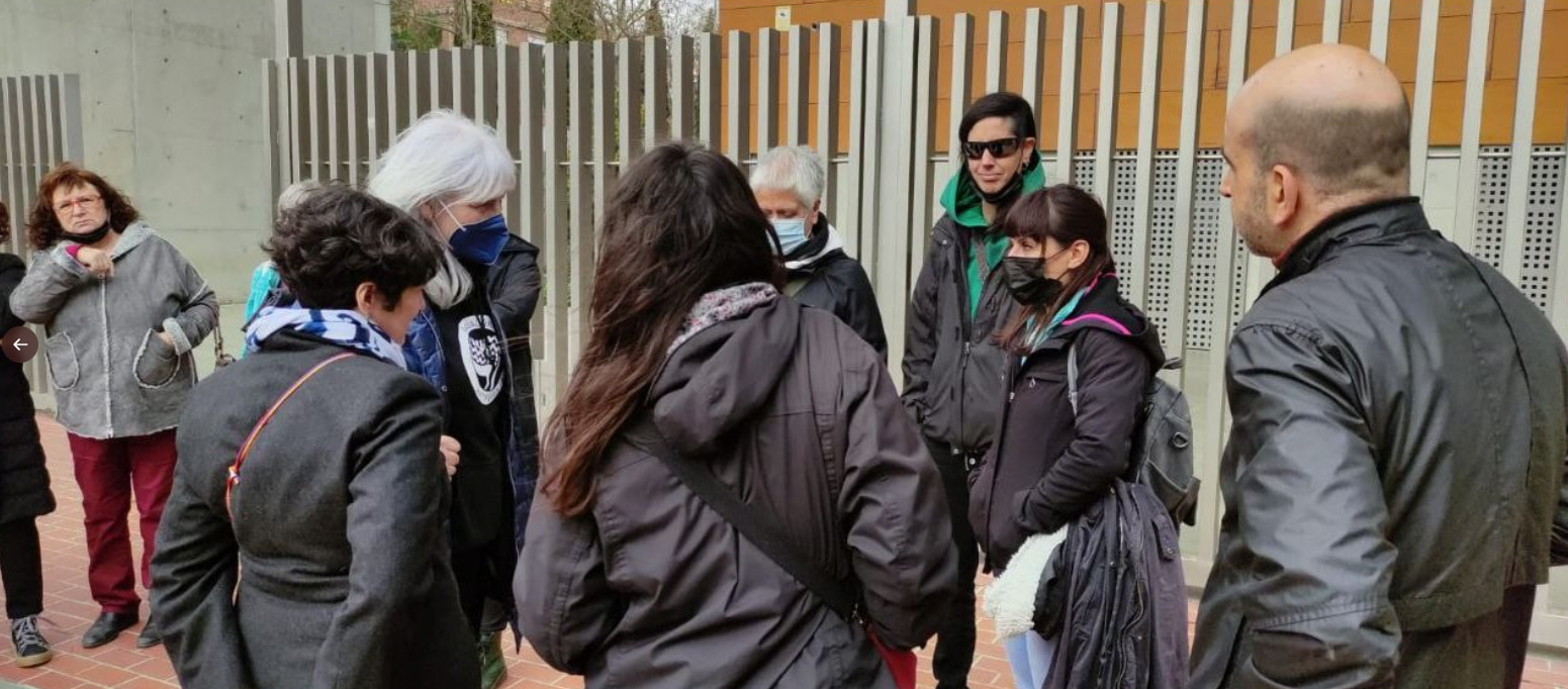 Concentració de suport a la Laia. | Fotografia: Alerta Solidària