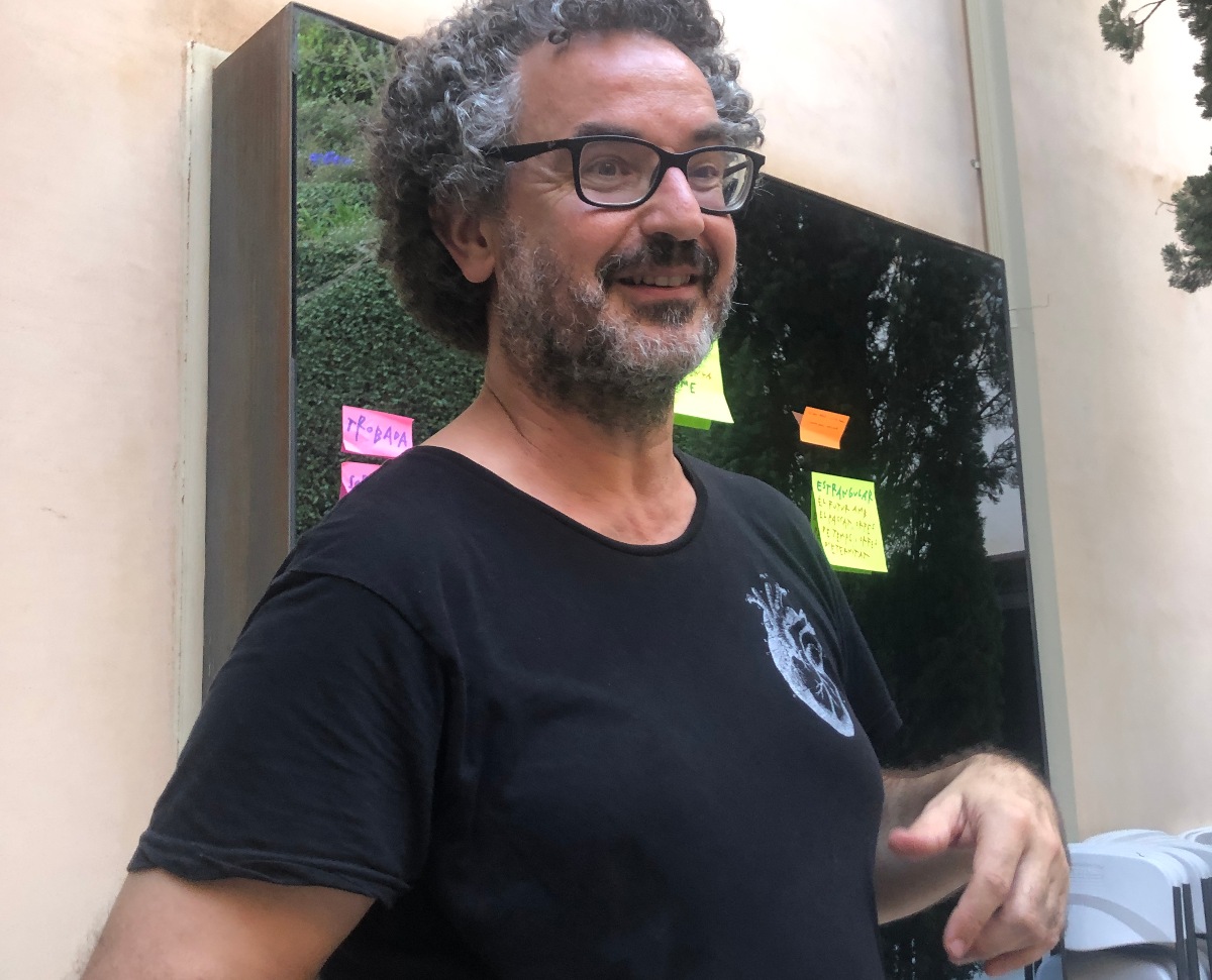 L'artista Jordi Boldú.