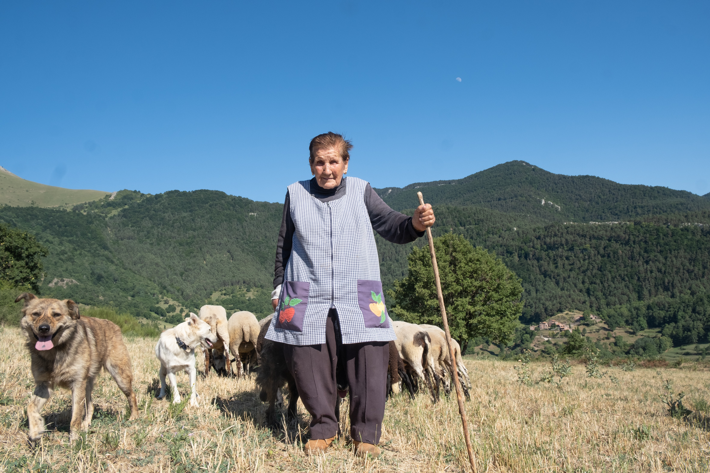 Marina Vilalta, la setmana passada a Bruguera (fotografia: Adiva Koenigsberg).