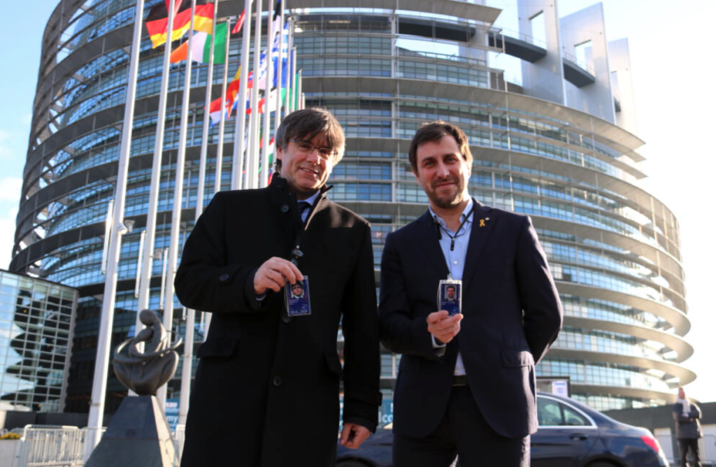 Catalan MEPs lose first juridic battle against European Parliament in Luxembourg Court
