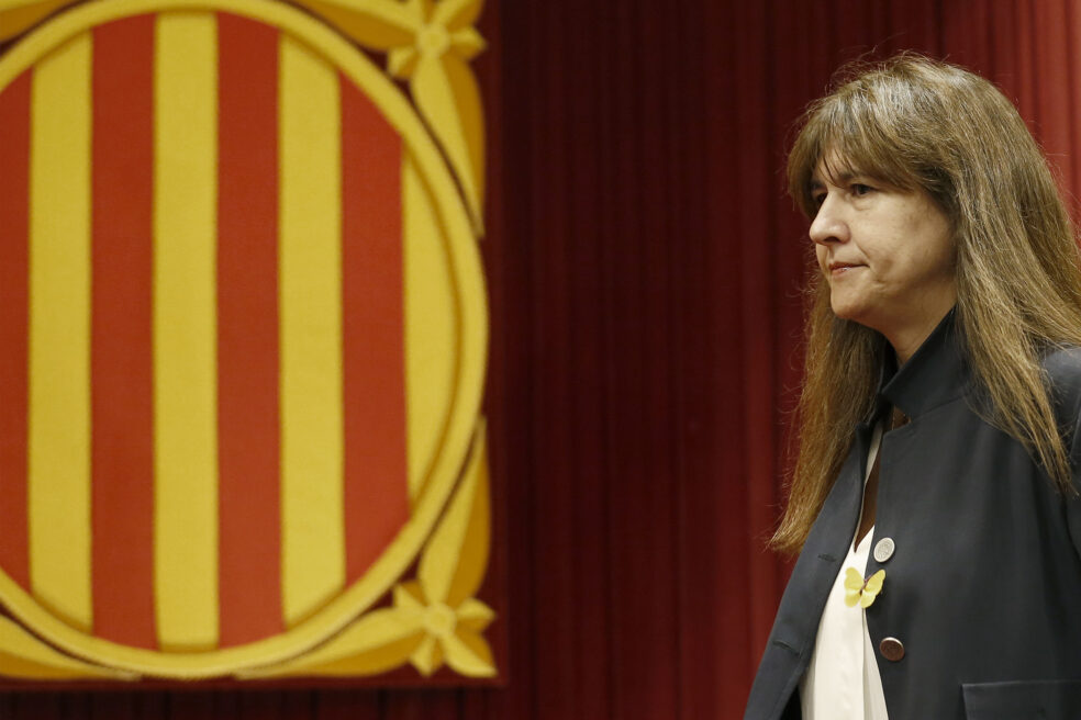 Borràs s’enfronta a la suspensió com a diputada en una mesa que li és contrària
