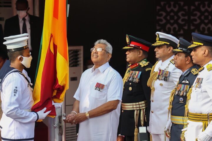 El president de Sri Lanka, Gotabaya Rajapaksa, en una imatge d'arxiu