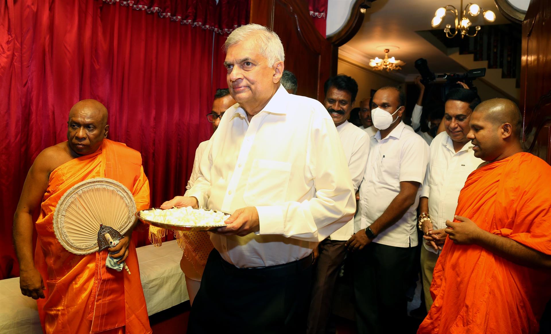 Imatge d'arxiu de Ranil Wickremesinghe (Fotografia: Hirantha Withanage/Zuma Press/Contactophoto)