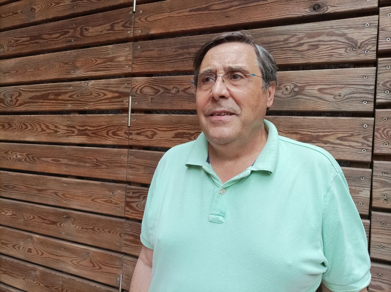 Josep Ballart, dimecres a Barcelona.