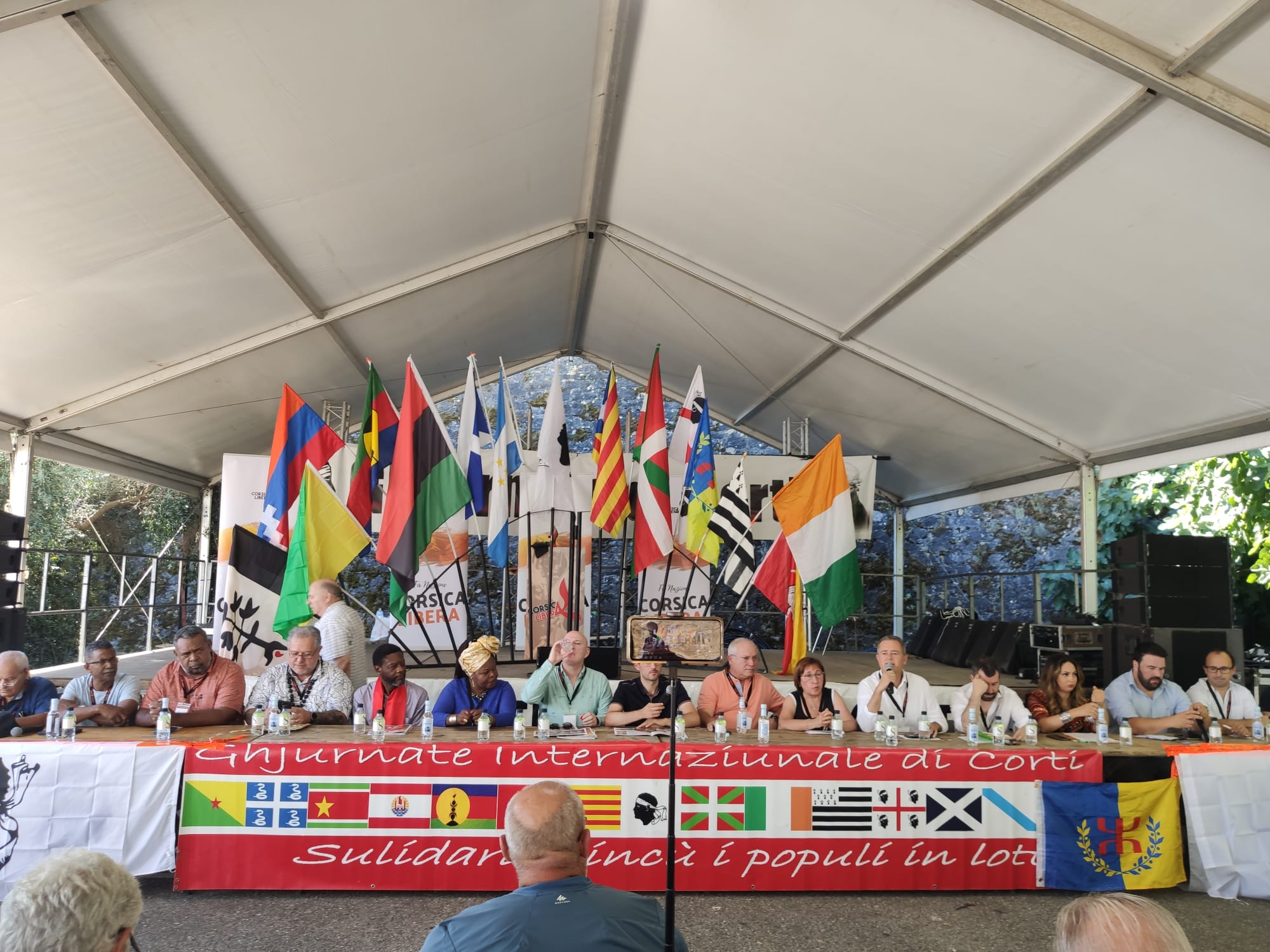 Al centre de la imatge, Lluís Puig (fotografia: AMI).