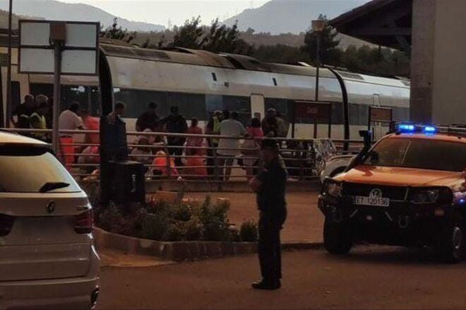 La policia judicial investiga l’incident amb el tren a l’incendi de Begís