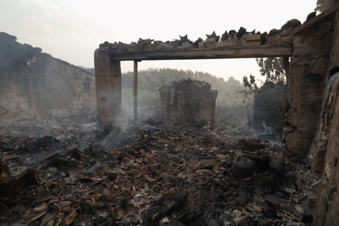 L’incendi de Begís va contaminar més que la ciutat de València en tot un any