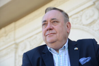 Alex Salmond, en una imatge d'arxiu, el 2022, a la Universitat Catalana d'Estiu, a Prada de Conflent (fotografia: Prats i Camps).