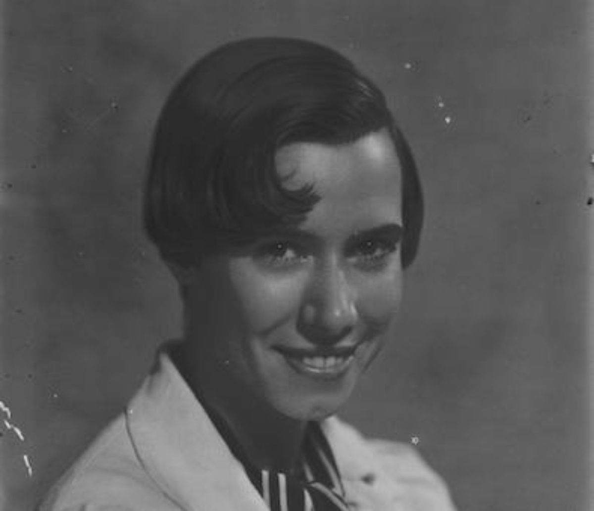 Irene Polo. Fragment d'una fotografia obra de Gabriel Casas i Galobardes.