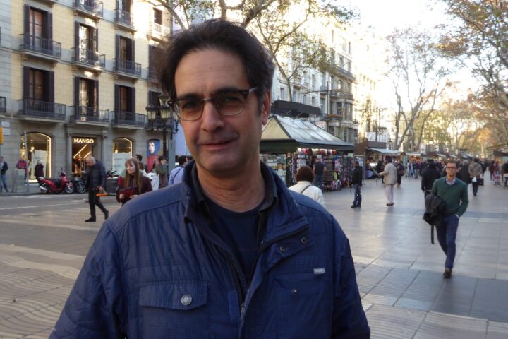 L'escriptor Vicenç Pagès Jordà (1963 - 2022).