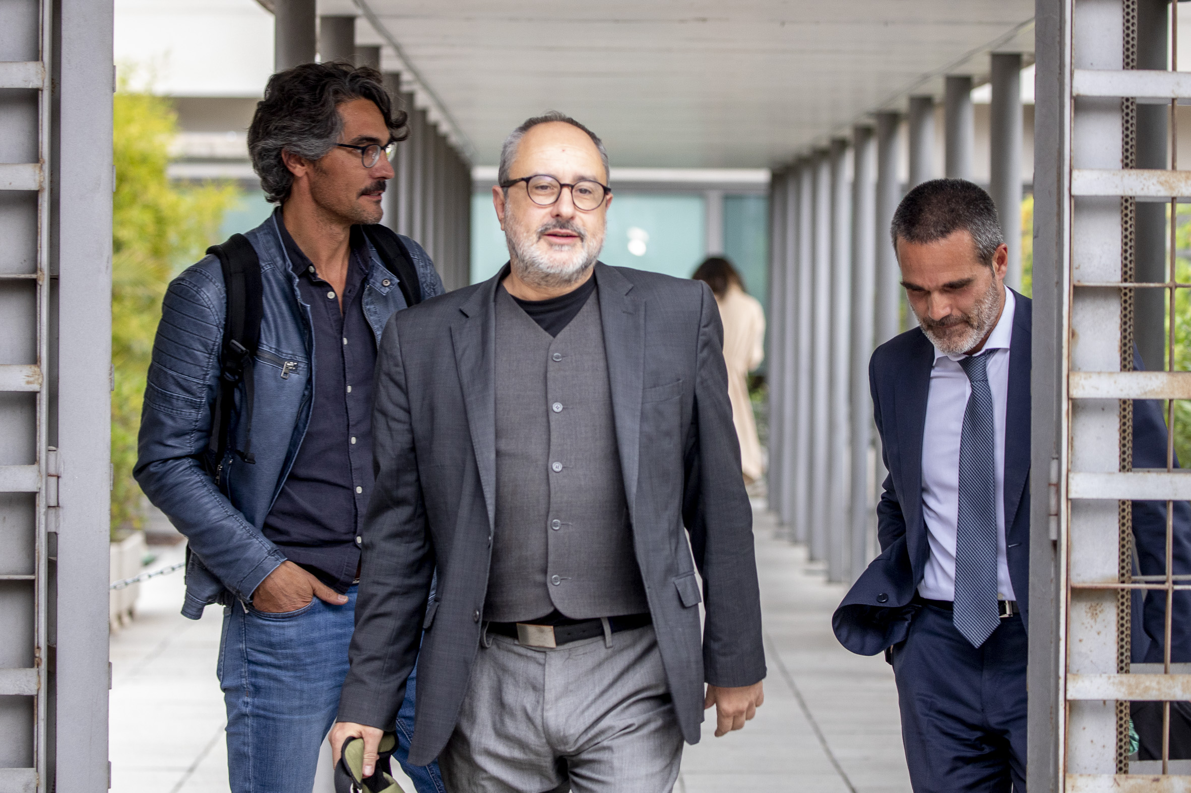 Antonio Baños, als afores jutjat penal 30 de Madrid (fotografia: Albert Salamé).