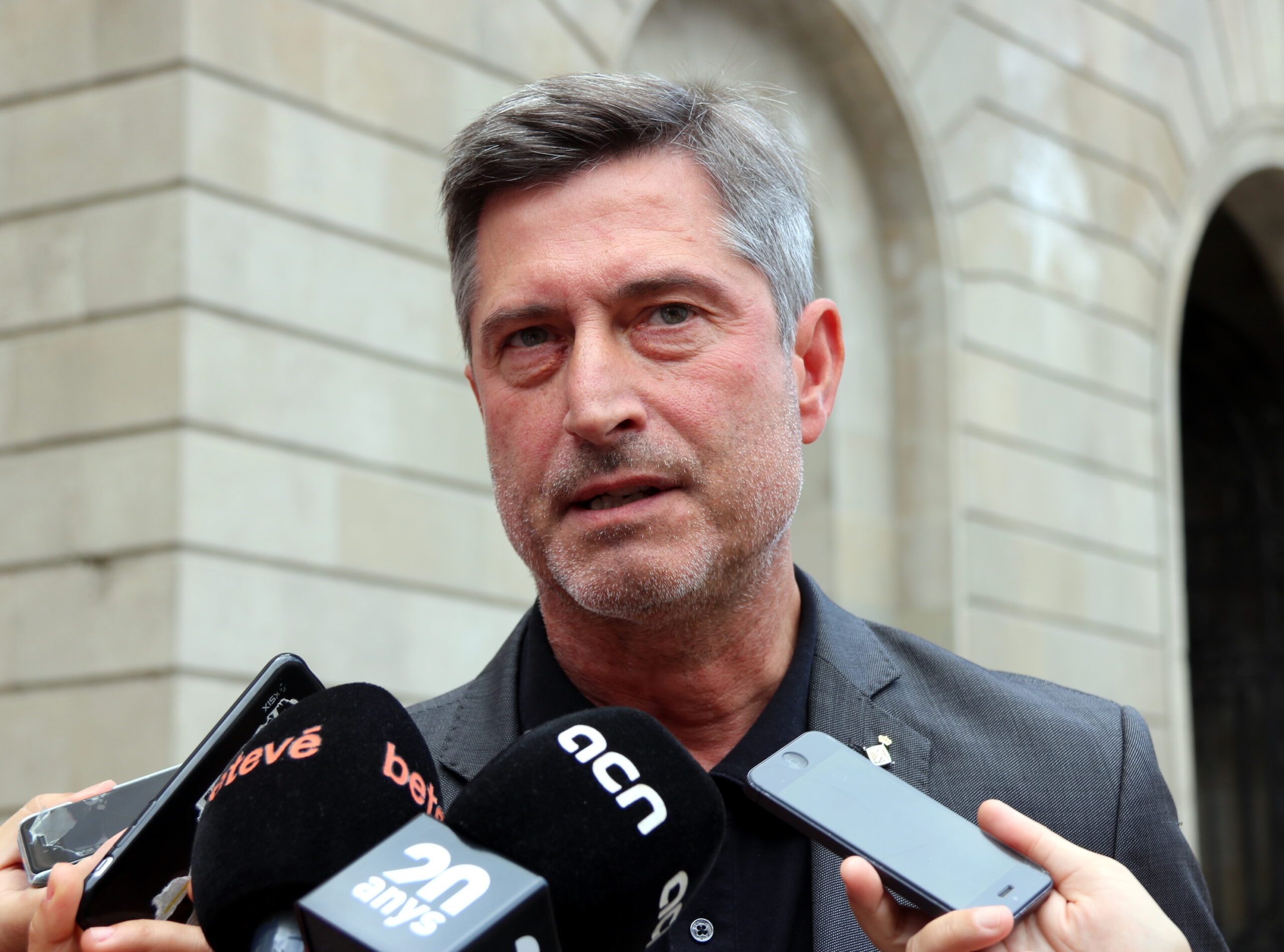 Primer pla del regidor de Junts Jordi Martí