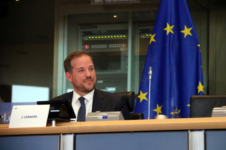 Jeroen Lenaers, eurodiputat popular i president de la comissió del Parlament Europeu sobre Pegasus