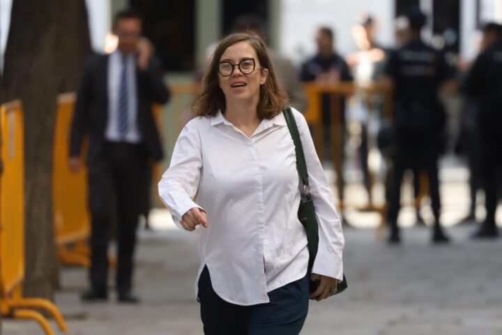 Reguant en la seva arribada al Suprem | Fotografia: Albert Salamé