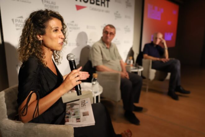 Martxelo Otamendi, María Obelleiro i Vicent Partal debaten en un “Galeusca de directors” presencial