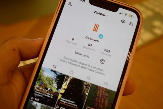 VilaWeb estrena perfil a TikTok