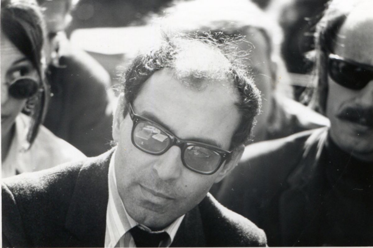 Jean-Luc Godard a Berkeley l'any 1968 (fotografia: Gary Stevens / CC BY 2.0).