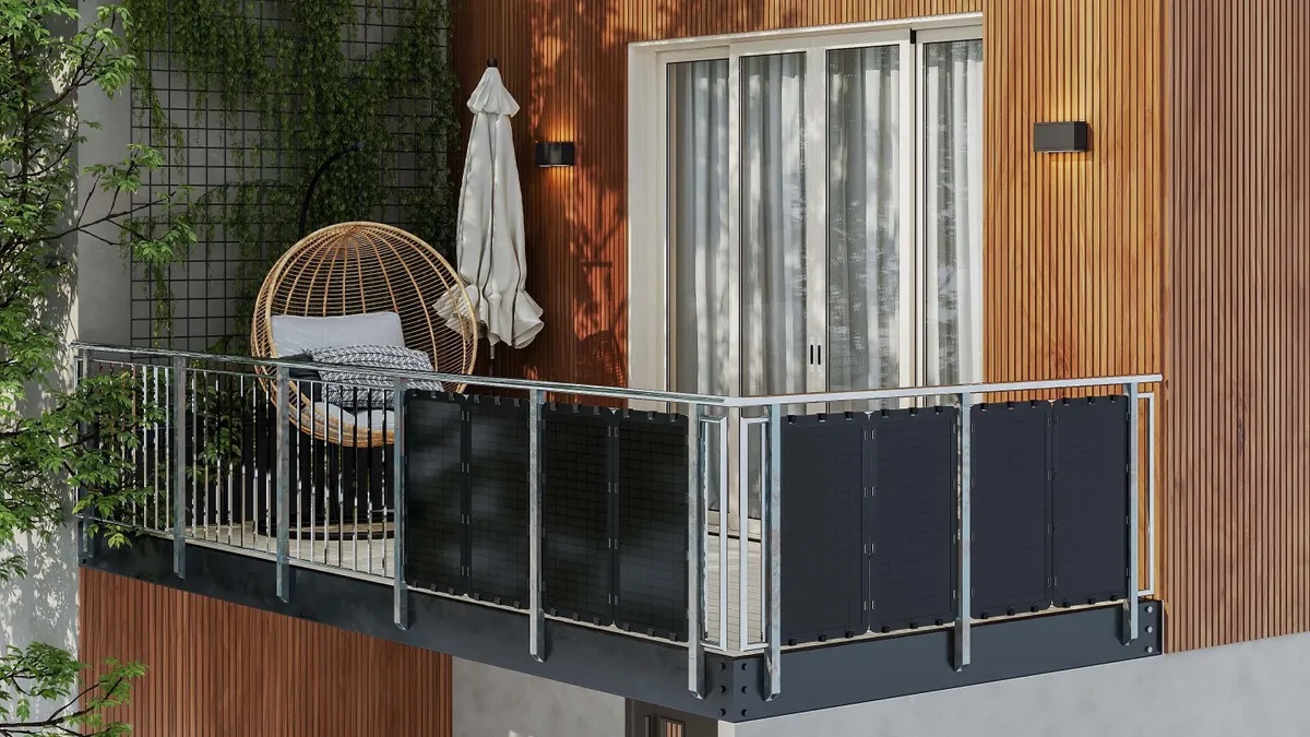 Els berlinesos de WeDoSolar ofereixen lots autoinstal·lables amb un disseny cuidat i una mida molt pràctica (imatge: WeDoSolar).