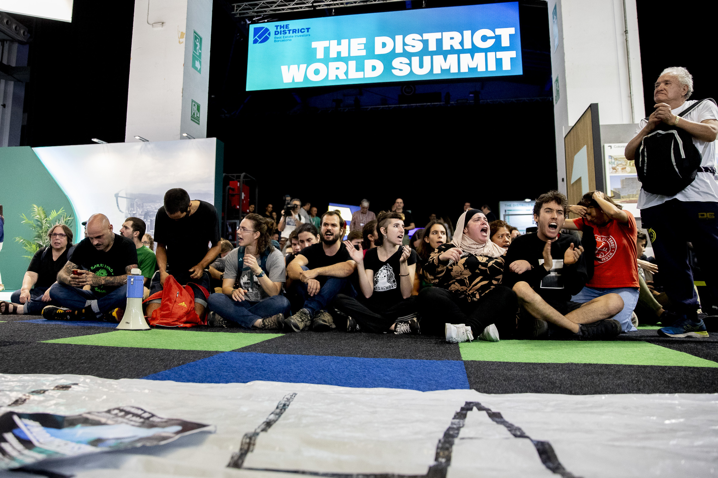 Boicot del mopviment d'habitatge al congrès de The District, l'any passat