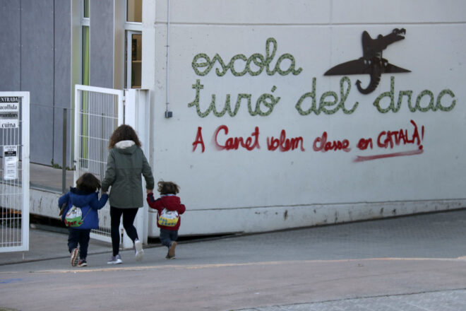 Les famílies de Canet i Òmnium porten al TC la sentència contra Turó del Drac