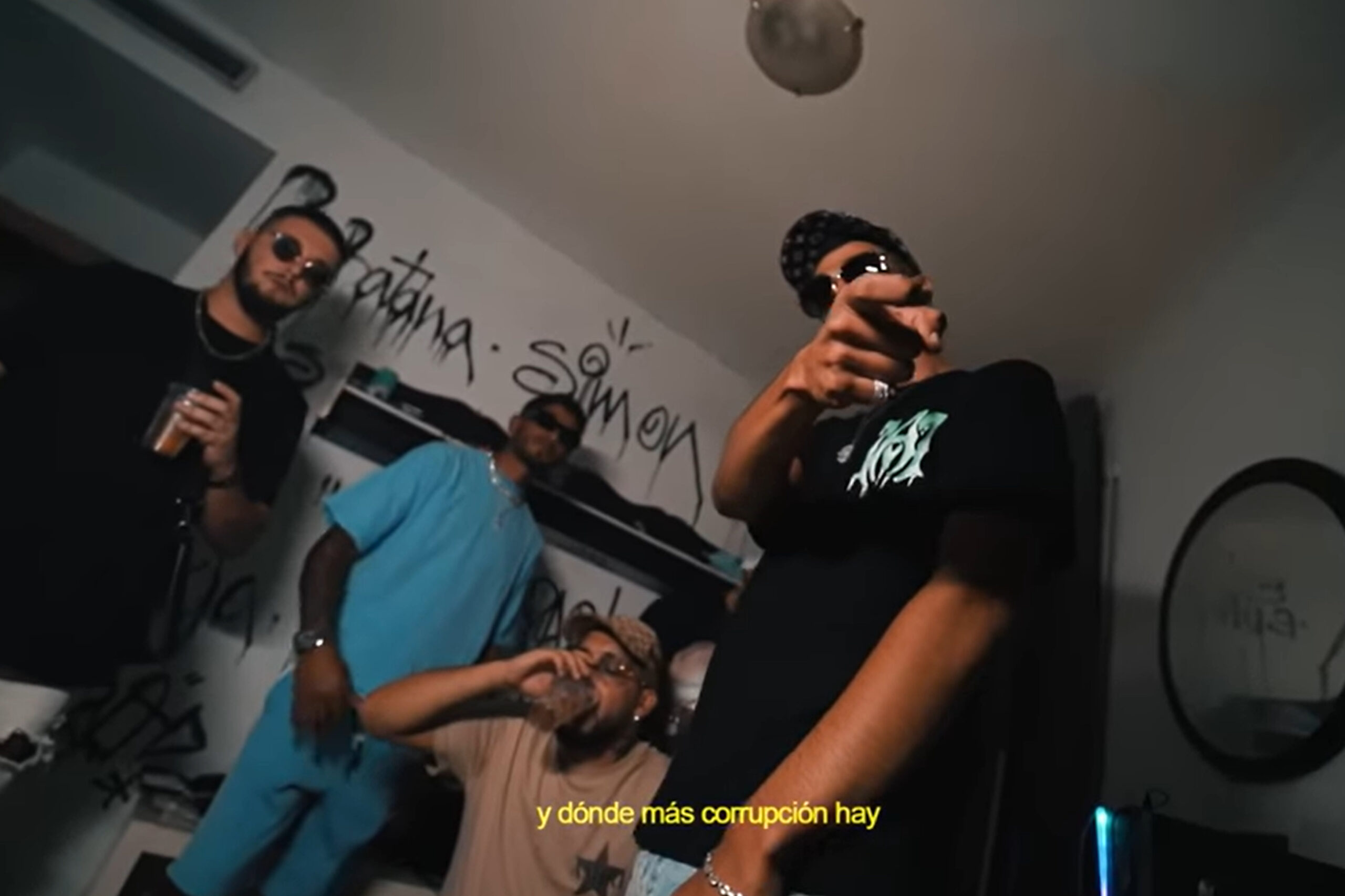 Captura de pantalla extreta de la cançó de Samuel SLZR (fotografia: Youtube)