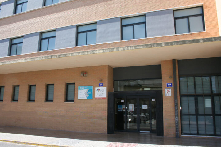Façana del Centre de Salut d'Alfafar (fotografia: Generalitat Valenciana)