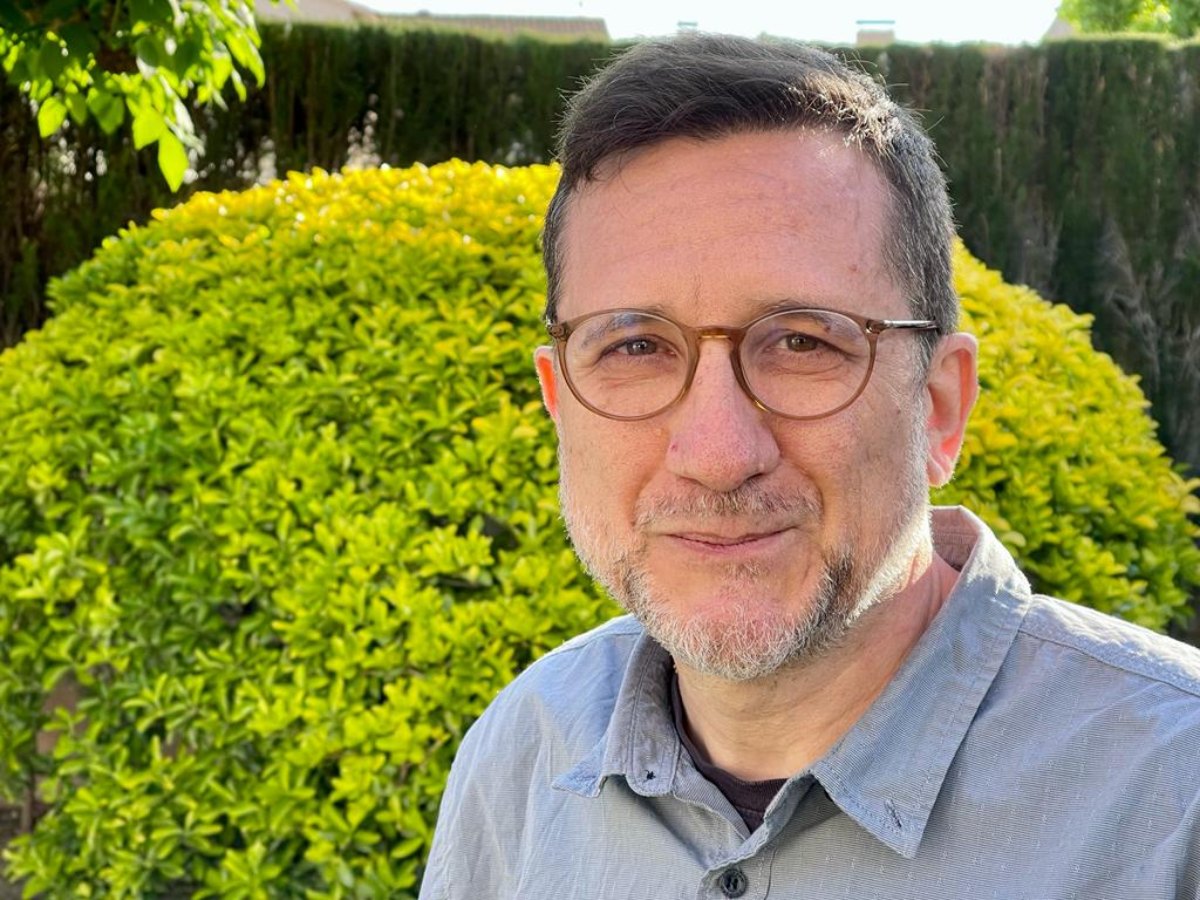 L'escriptor Esteve Miralles.