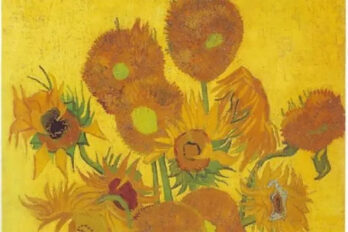 ‘Els gira-sols’, de Van Gogh (1888), propietat de la National Gallery de Londres (detall).