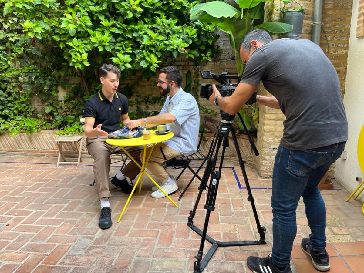 Imatge de la gravació del reportatge que À Punt no va emetre. Fotografia: José Luis Lucas Villa