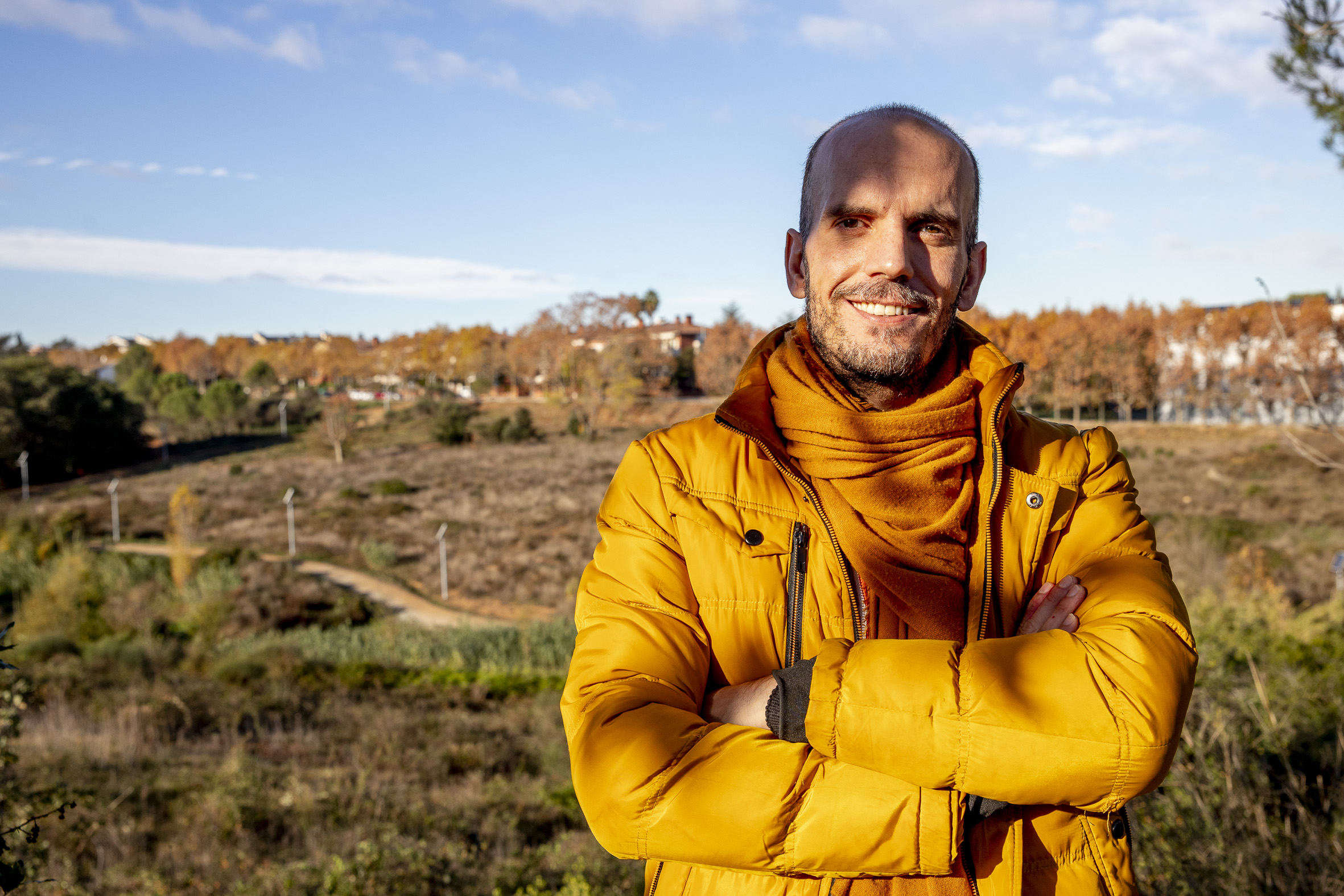Jordi Figuerola, testimoni d'anorèxia masculina. (fotografia: Albert Salamé)