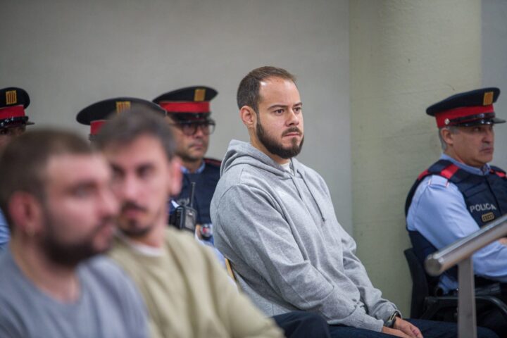 Hasél durant el judici (fotografia: Europa Press/Lorena Sopena)