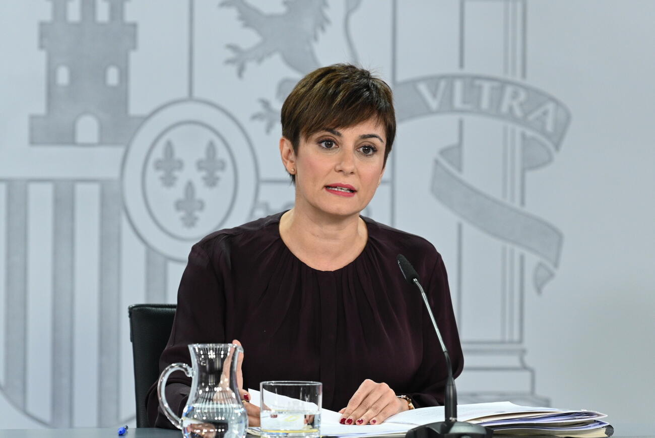 La portaveu del govern espanyol, Isabel Rodríguez, en una imatge d'arxiu