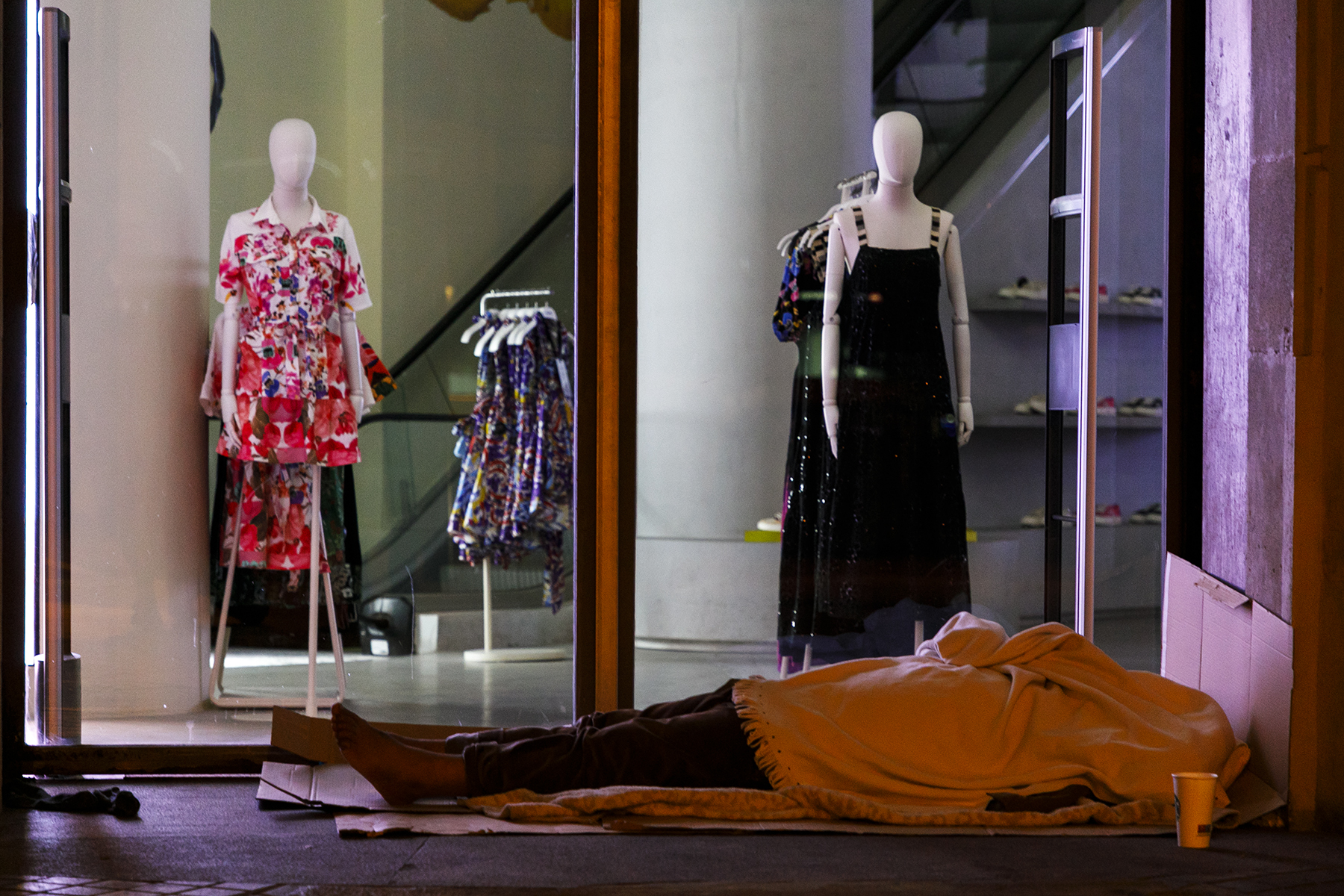 Imatge d'arxiu d'un sense-sostre (fotografia: Juan Lemus).