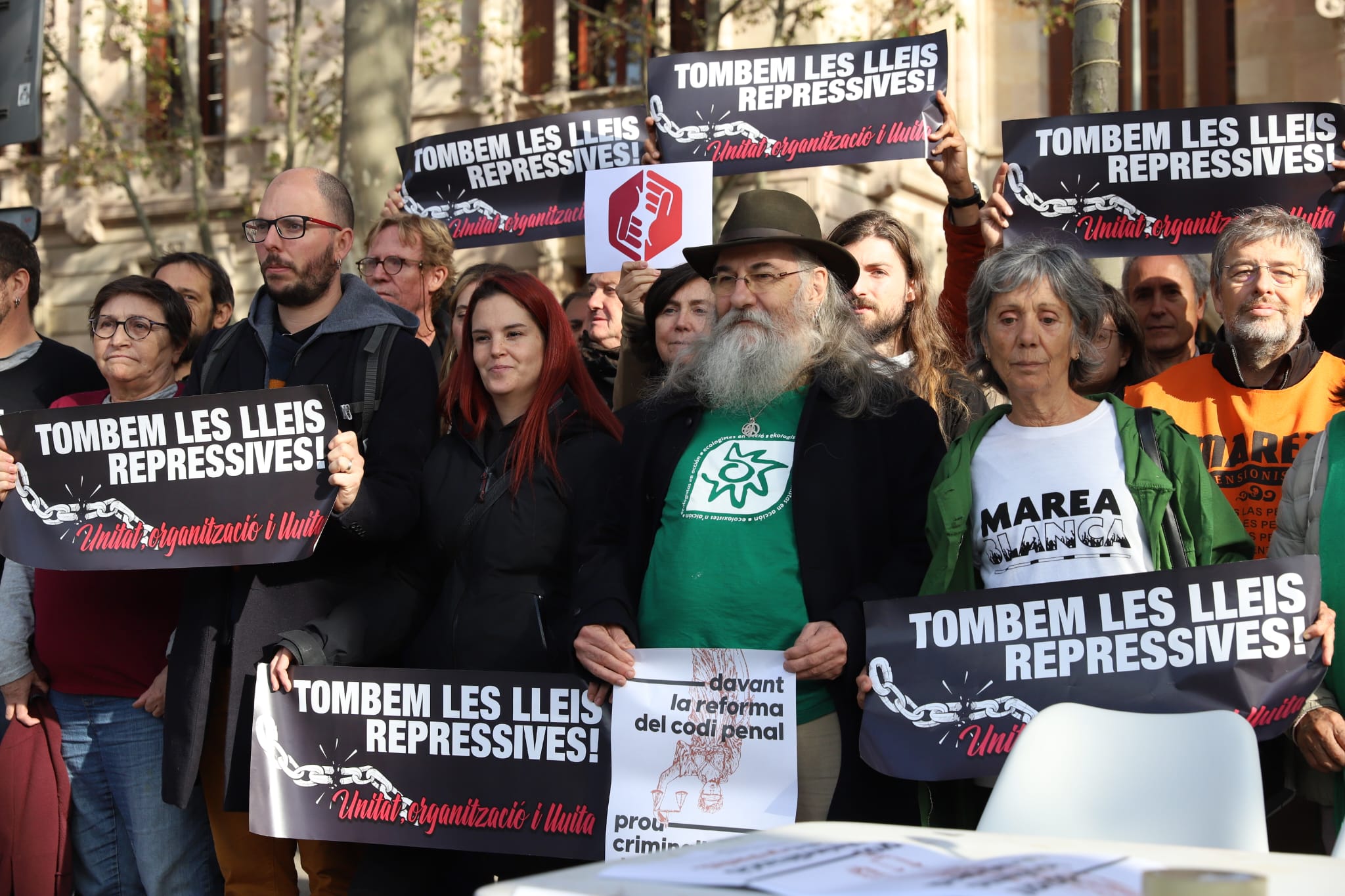 Un moment de la conferència de premsa (fotografia: Albert Salamé).