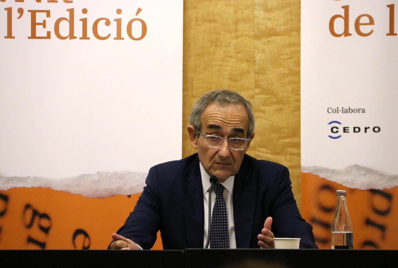 Patrici Tixis, president del Gremi d'editors de Catalunya.