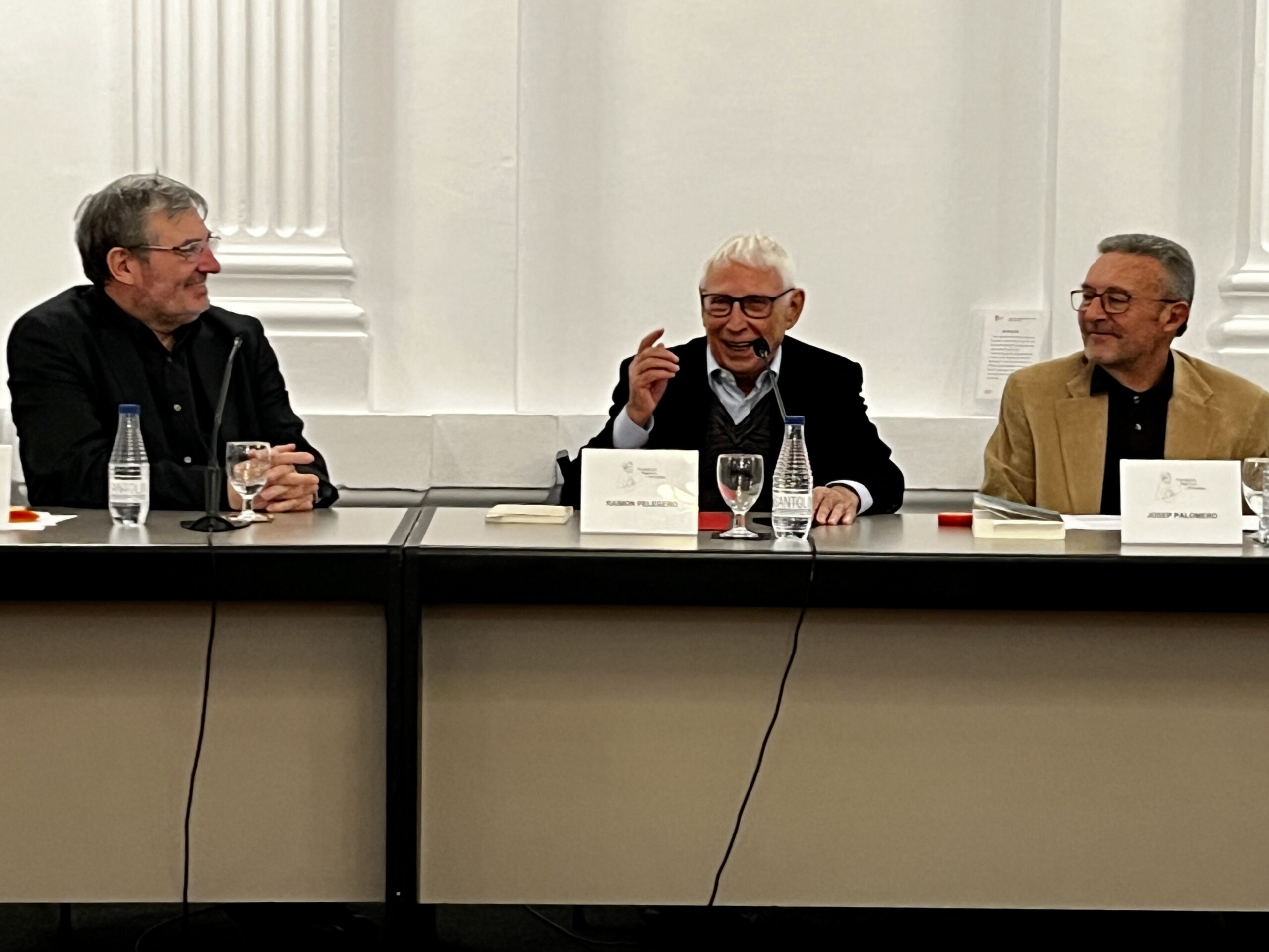 Antoni Furió, Raimon i Josep Palomero.