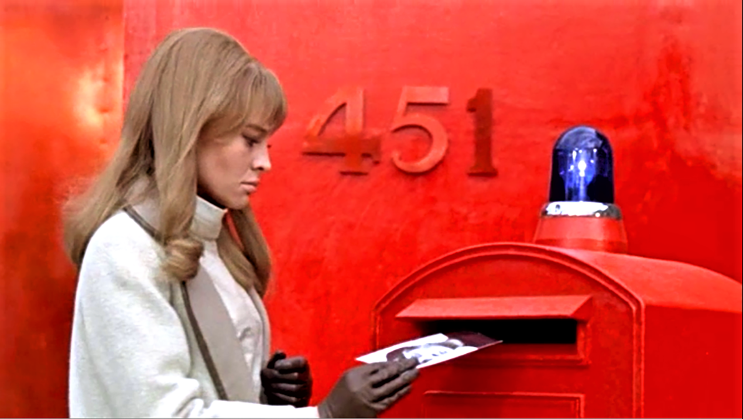 Julie Christie, al film de Truffaut sobre la novel·la de Bradbury.