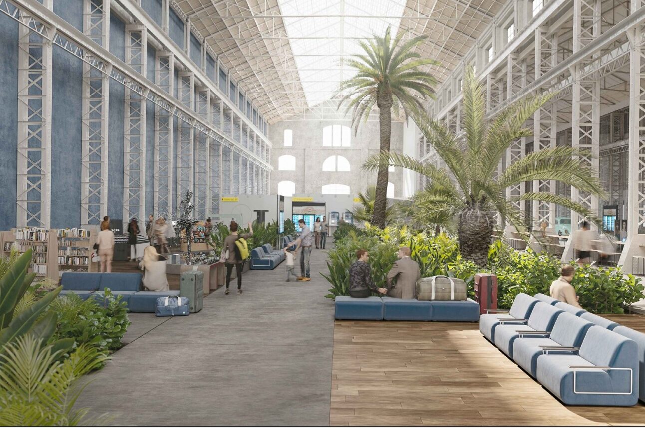 Recreació de la nova terminal. Font: APV.