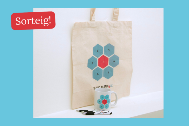 Sorteig i joc especial per a celebrar el primer any del Paraulògic