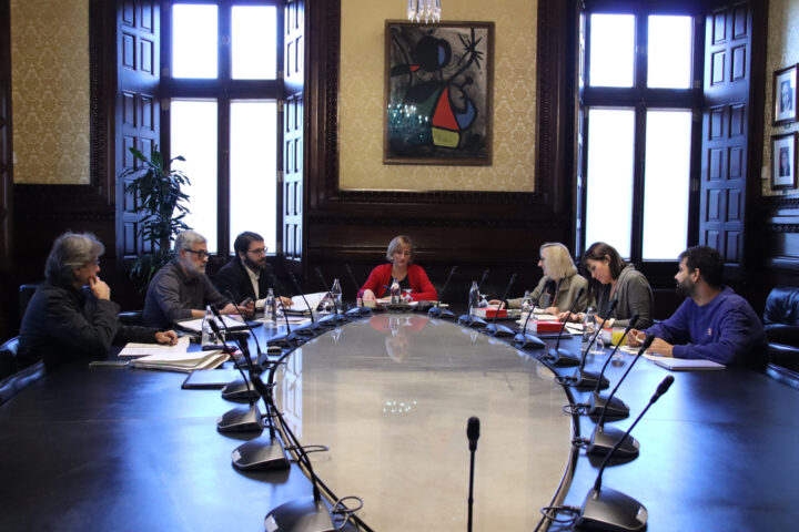 Reunió de la mesa del parlament (fotografia: ACN/Mariona Puig)