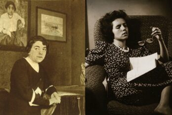 Les escriptores Carme Montoriol (1892-1966) i Grace Paley (1922-2007).