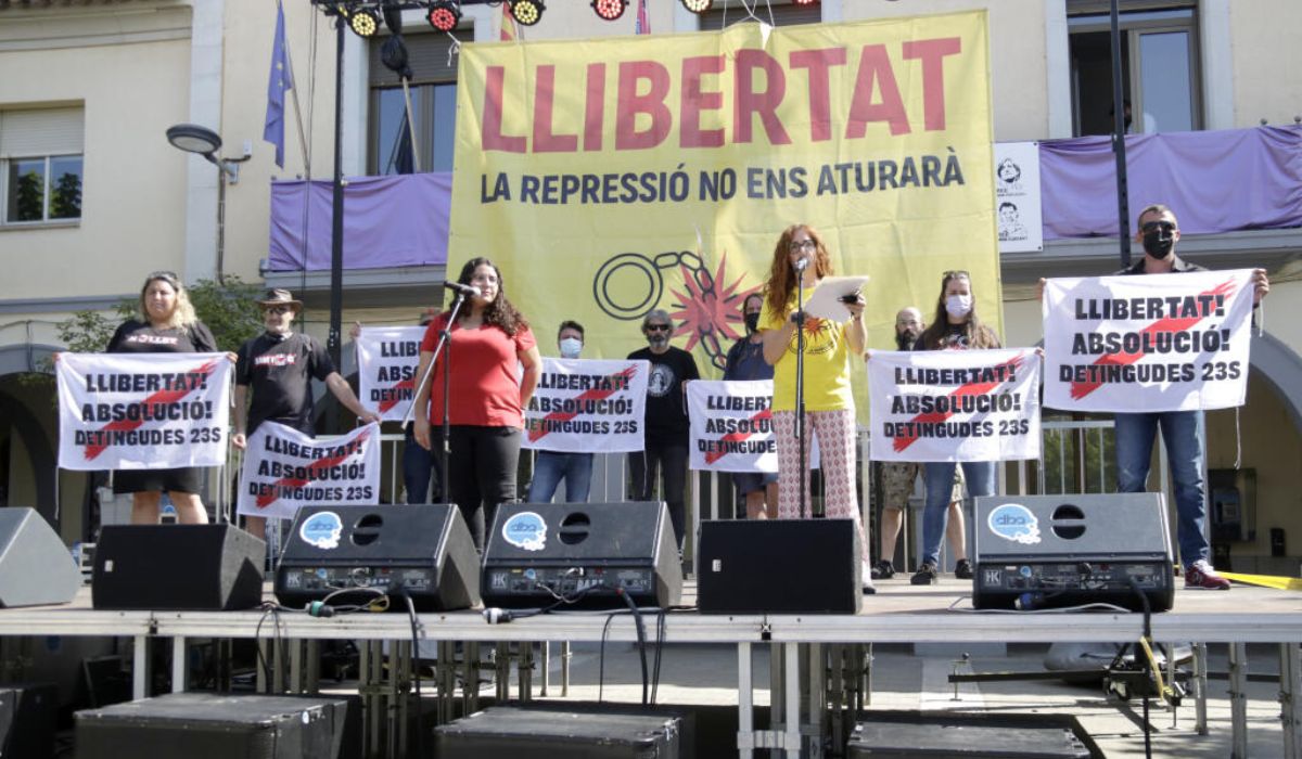 Acte de suport a les persones investigades en l''Operació Judes'