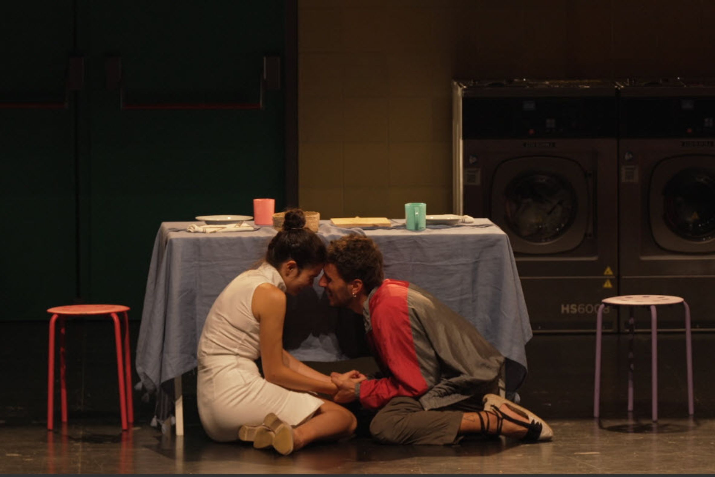 Representació de 'Terra baixa' per la companyia que va sorgir de 'El llop'