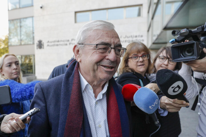 José Maria Cataluña, ex-responsable de finances del PSPV el dia que va anar a declarar als jutjats