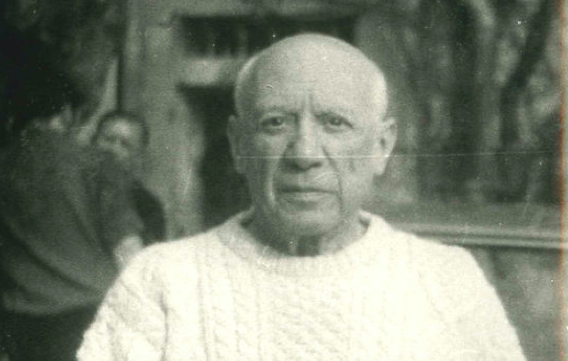 Picasso fotografiat per Palau i Fabre.