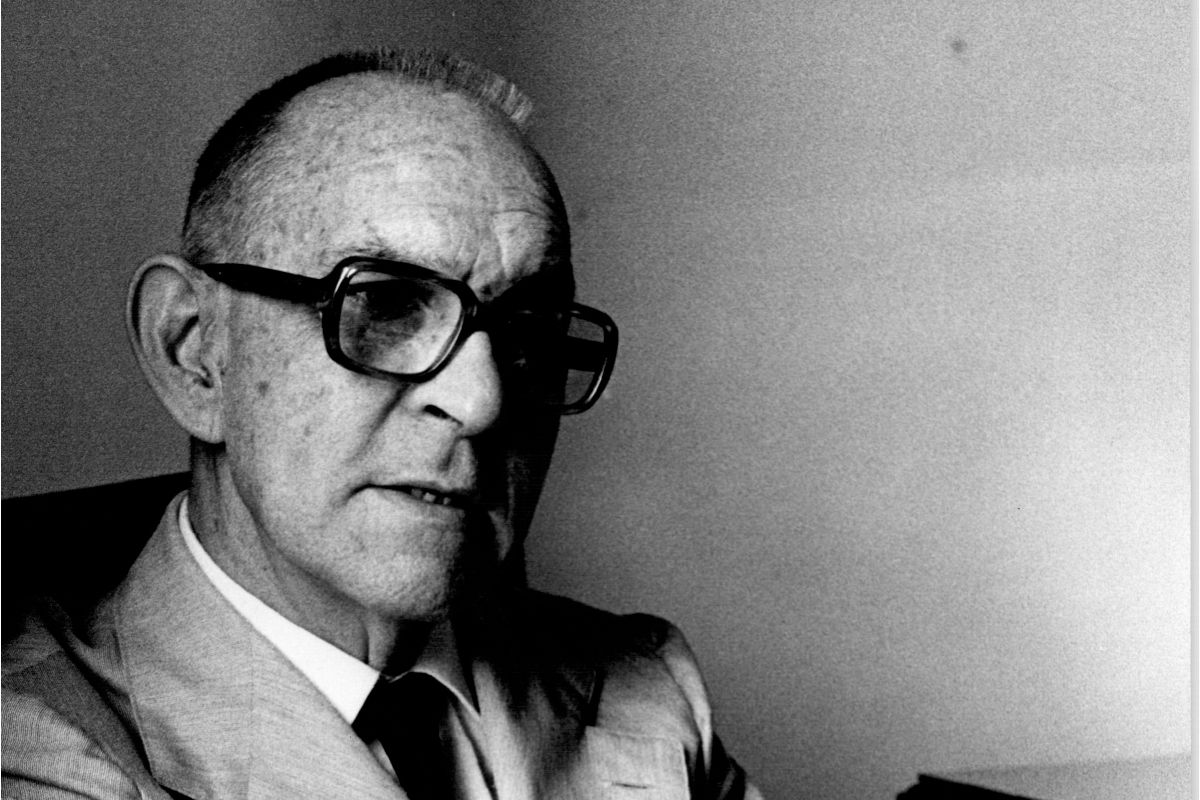 Salvador Espriu i Castelló (1980). Fotografia: Generalitat de Catalunya