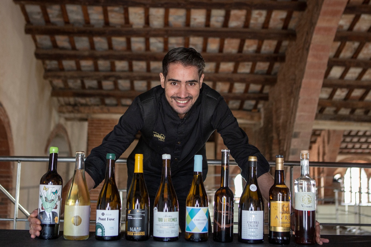 Els deu vins de macabeu tastats amb el xef Moha Quach del restaurant El Terrat de Tarragona, que va elaborar els maridatges.