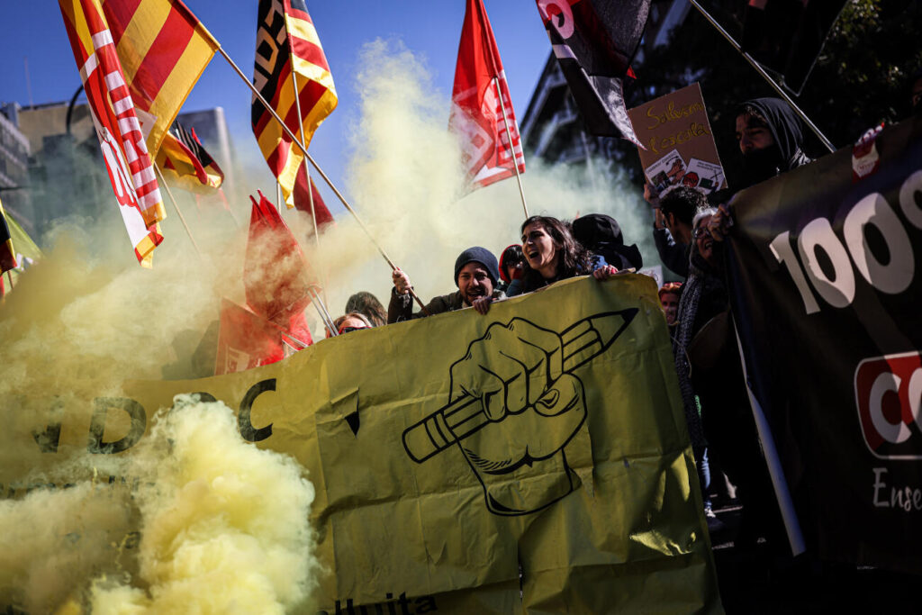 Una jornada de vaga a l’educació de Catalunya, que es pot repetir al març