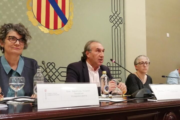 El conseller Martí March va presidir el plenari del Consell Social de la Llengua Catalana del 2022