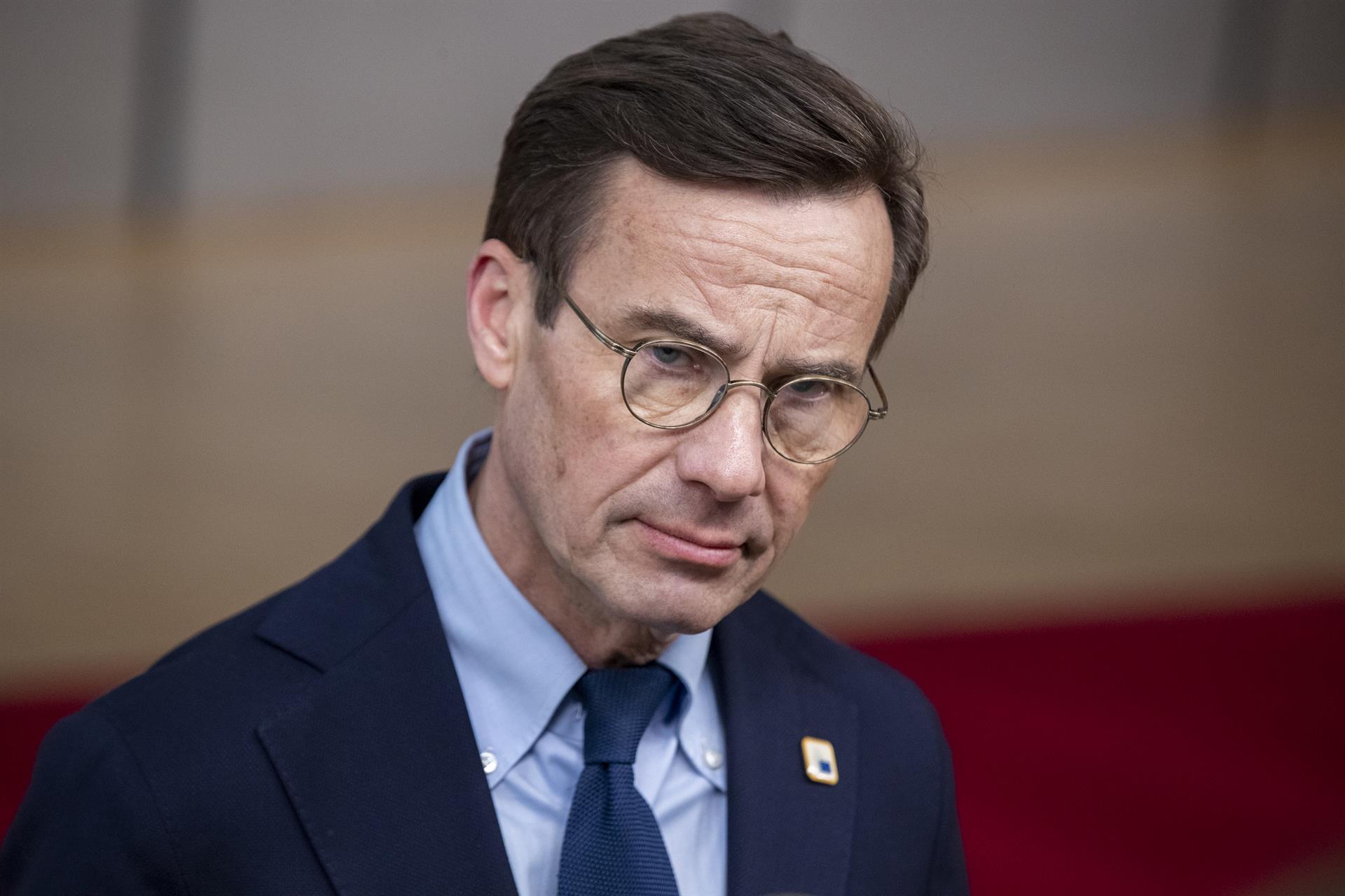 El primer ministre de Suècia, Ulf Kristersson